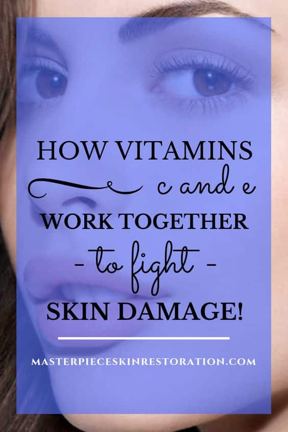 alt="How to fight Skin Damage with Vitamin A and E"