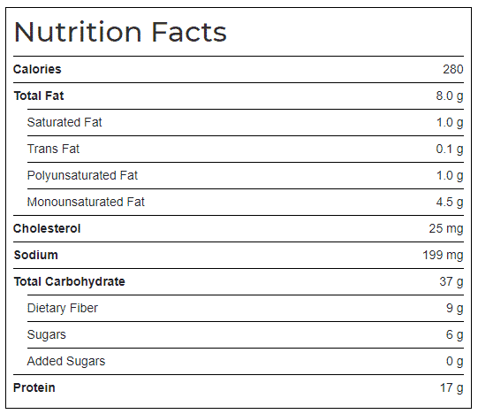 Chicken and Black Bean Tostada"