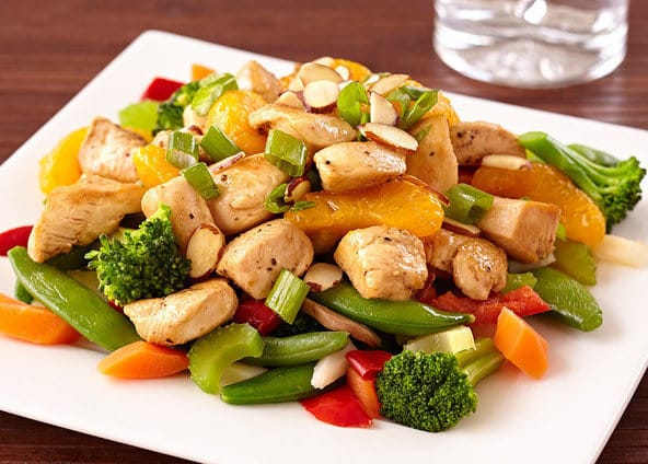 Chicken stir fry